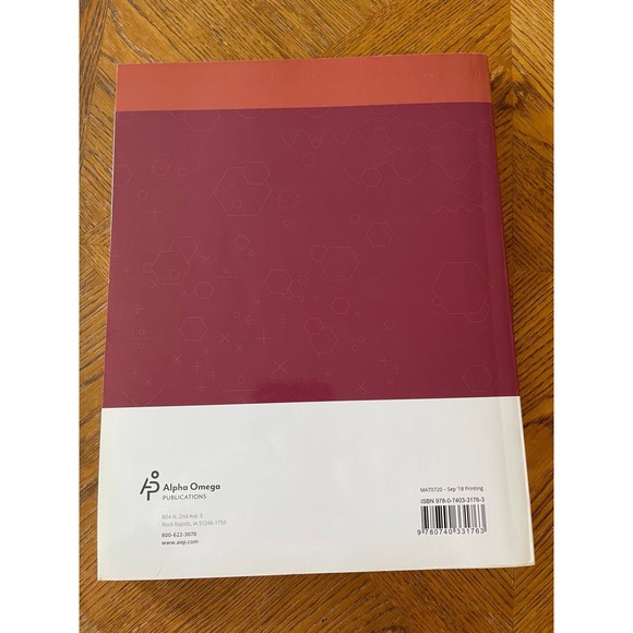 AOP Lifepac Teacher's Guide Math Language Arts - Picture 7 of 12